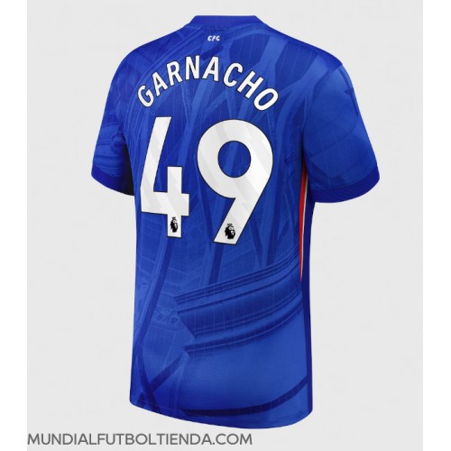 Camiseta Chelsea Alejandro Garnacho #49 Primera Equipación Replica 2025-26 mangas cortas